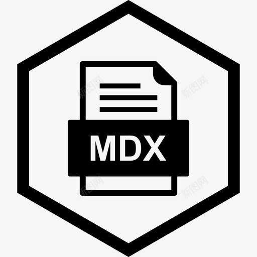 mdx文件文件文件类型格式图标svg_新图网 https://ixintu.com 41种 mdx 文件 格式 类型