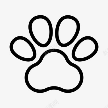 爪子狗宠物图标图标