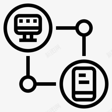 设备通信计算机图标图标