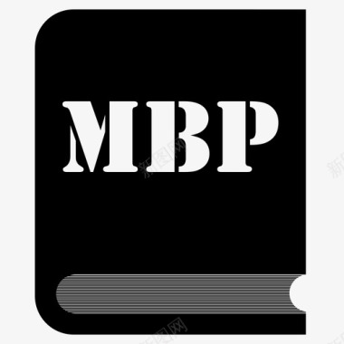 mbp文件电子书文件格式图标图标