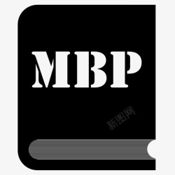 MBPmbp文件电子书文件格式图标高清图片