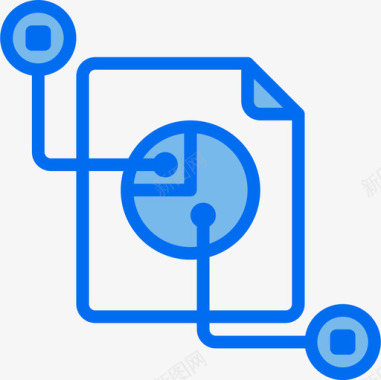 文件和文件夹datamanager6蓝色图标图标