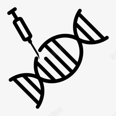 转基因过敏原生物学图标图标