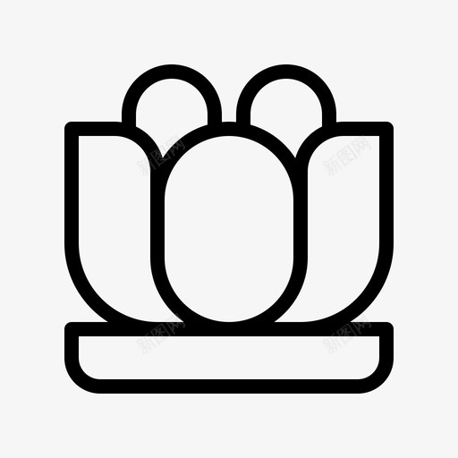 莲花中国46直系图标svg_新图网 https://ixintu.com 中国 直系 莲花