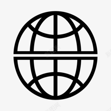 浏览器国际互联网图标图标