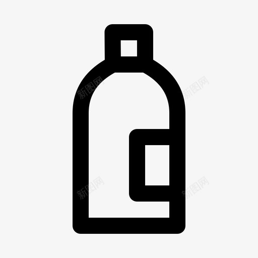 瓶香槟家用图标svg_新图网 https://ixintu.com 家用 红酒 葡萄酒 香槟