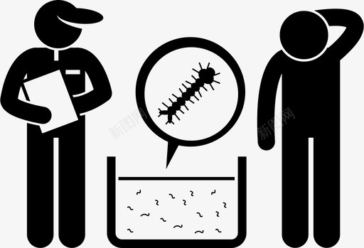 蚊幼虫孳生罚款权威检查图标图标