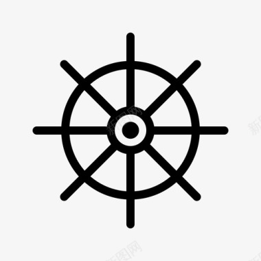 船舶操纵操纵船舶方向盘图标图标