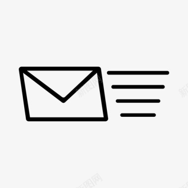 信封信电子邮件信件图标图标