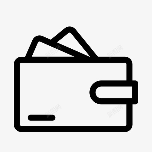 钱包卡信用卡图标svg_新图网 https://ixintu.com 信用卡 支付 电子商务 购物 钱包