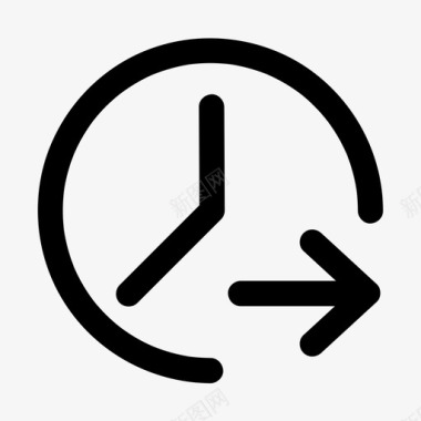 时钟闹钟应用程序图标图标