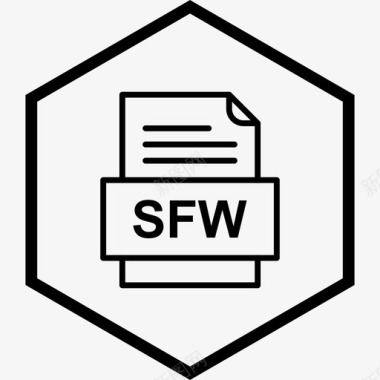 sfw文件文件文件类型格式图标图标