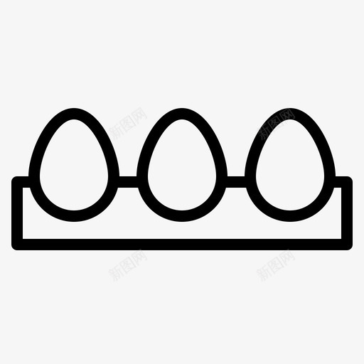 鸡蛋厨师烹饪图标svg_新图网 https://ixintu.com 厨师 厨房 烹饪 食物 鸡蛋