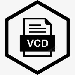 VCD文件格式vcd文件文件文件类型格式图标高清图片