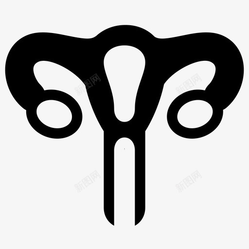 卵巢女性生殖系统妇科图标svg_新图网 https://ixintu.com 人体扁平图标器官 卵巢 女性生殖系统 妇科 生殖系统