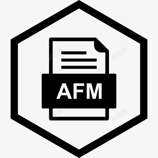 afm文件文件文件类型格式图标svg_新图网 https://ixintu.com 41种 afm 文件 格式 类型
