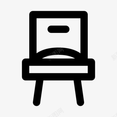椅子餐厅家具图标图标