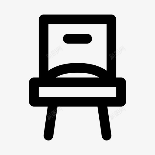 椅子餐厅家具图标svg_新图网 https://ixintu.com 家具 家用 座椅 木制 椅子 餐厅