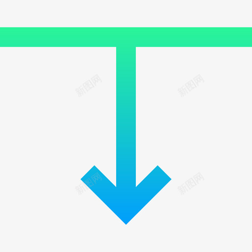 向下选择和光标15渐变图标svg_新图网 https://ixintu.com 光标 向下 渐变 选择