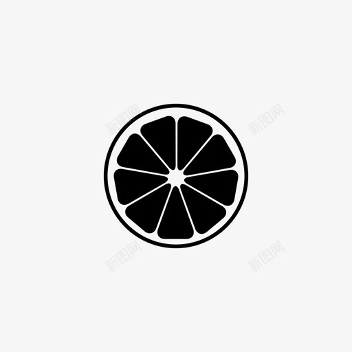 柠檬烹饪葡萄柚图标svg_新图网 https://ixintu.com 切片 柠檬 烹饪 葡萄柚 酸橙