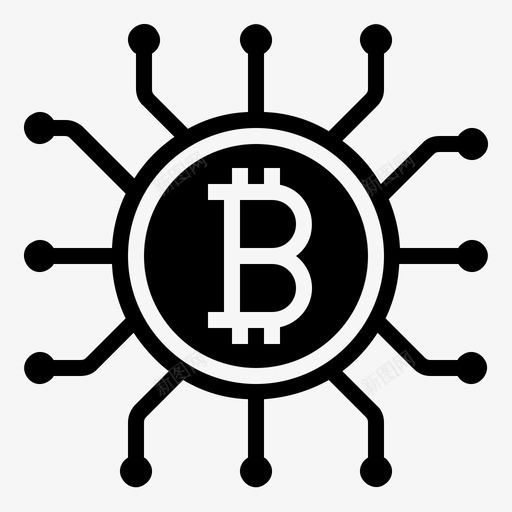 加密货币技术颠覆稳固图标svg_新图网 https://ixintu.com 加密 技术 稳固 货币 颠覆