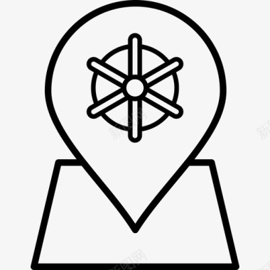 加拿大达摩寺达摩寺瑜伽图标图标