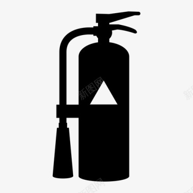 灭火器消防栓安全图标图标