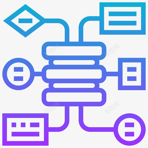 算法大数据48梯度图标svg_新图网 https://ixintu.com 大数 数据 梯度 算法