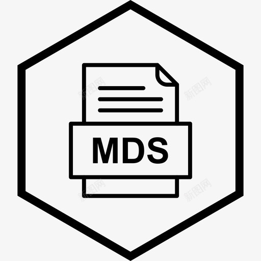 mds文件文件文件类型格式图标svg_新图网 https://ixintu.com 41种文件格式 mds文件文件 文件类型 格式