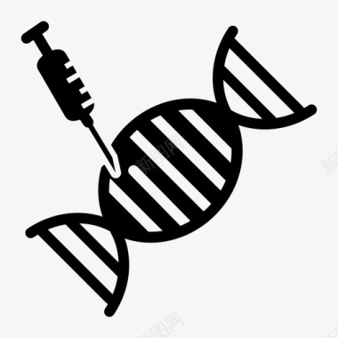 转基因过敏原生物学图标图标