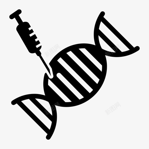 转基因过敏原生物学图标svg_新图网 https://ixintu.com dna 固体过敏原 基因 注射 生物学 转基因 过敏原