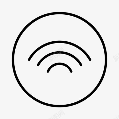 wifi数字电子商务图标图标