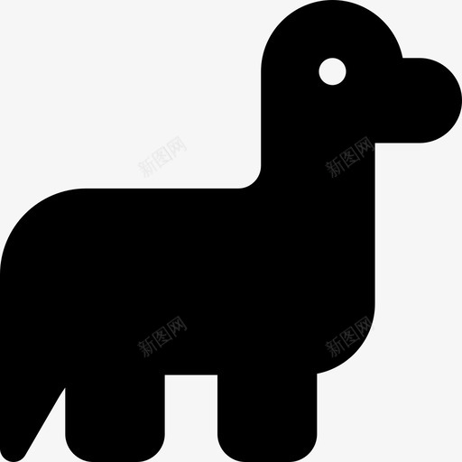 恐龙儿童玩具5填充图标svg_新图网 https://ixintu.com 儿童玩具 填充 恐龙
