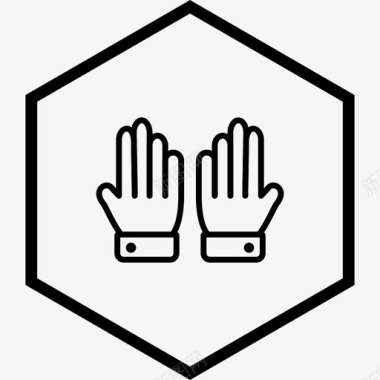 手套运动手套工作手套图标图标