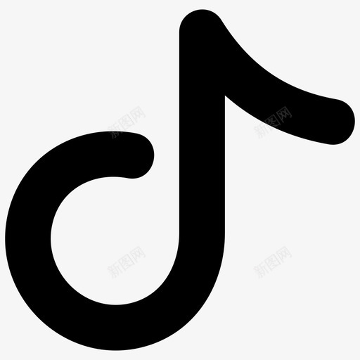 音乐符号音符图标svg_新图网 https://ixintu.com 声音 符号 音乐 音符 音调 音阶
