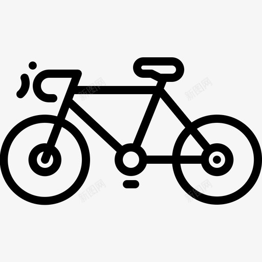 公路自行车自行车骑行图标svg_新图网 https://ixintu.com 公路自行车 自行车 自行车商店 运动 骑行