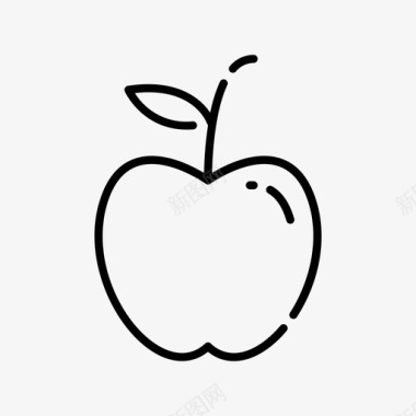 苹果环境11线性图标图标