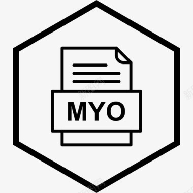 myo文件文件文件类型格式图标图标