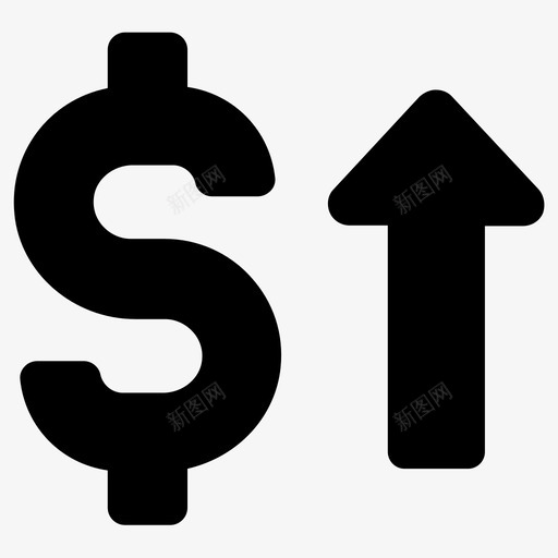 优势资产利益图标svg_新图网 https://ixintu.com 优势 利益 收益 资产 金钱