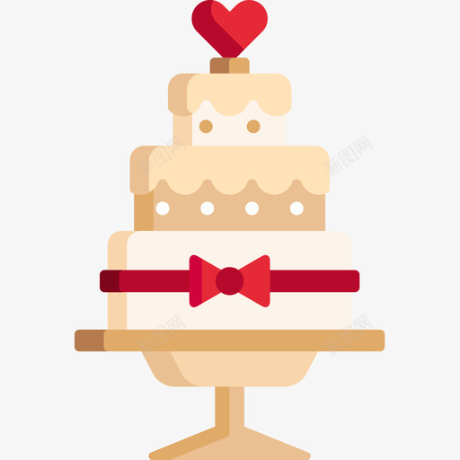 婚礼蛋糕婚礼207平的图标svg_新图网 https://ixintu.com 婚礼 平的 蛋糕