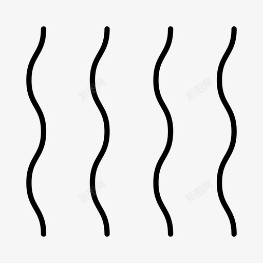 曲线线图案图标svg_新图网 https://ixintu.com 图案 曲线 漩涡
