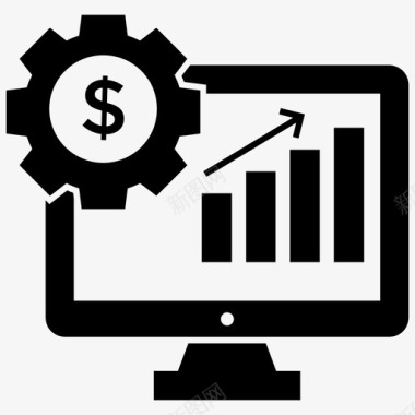 在线财务分析业务监控搜索引擎优化图标图标
