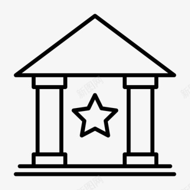 公司公寓最爱图标图标