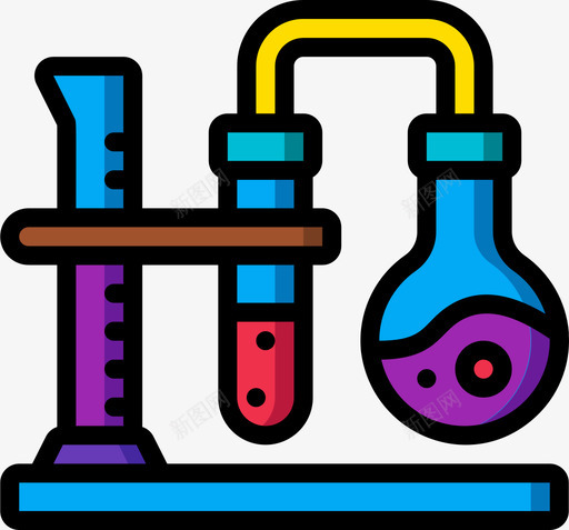 实验遗传学和生物工程5线性颜色图标svg_新图网 https://ixintu.com 实验 生物工程 线性 遗传学 颜色