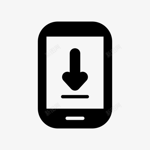 数据文件图标svg_新图网 https://ixintu.com 下载 传送 数据 文件 电话