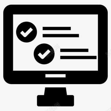 在线清单议程批准的文件图标图标
