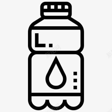 水饮用水液体图标图标