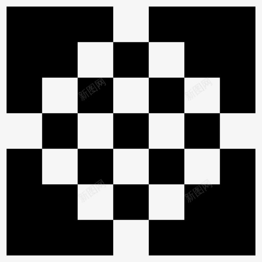 几何图案位像素图标svg_新图网 https://ixintu.com 像素 几何 图案 正方形