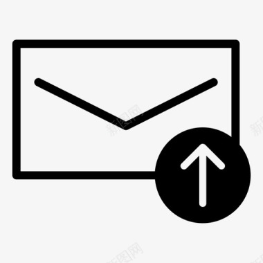 邮件更新信件升级图标图标