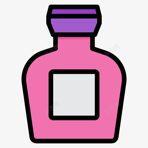 瓶子瓶子和容器4线性颜色图标svg_新图网 https://ixintu.com 瓶子 瓶子和容器4 线性颜色